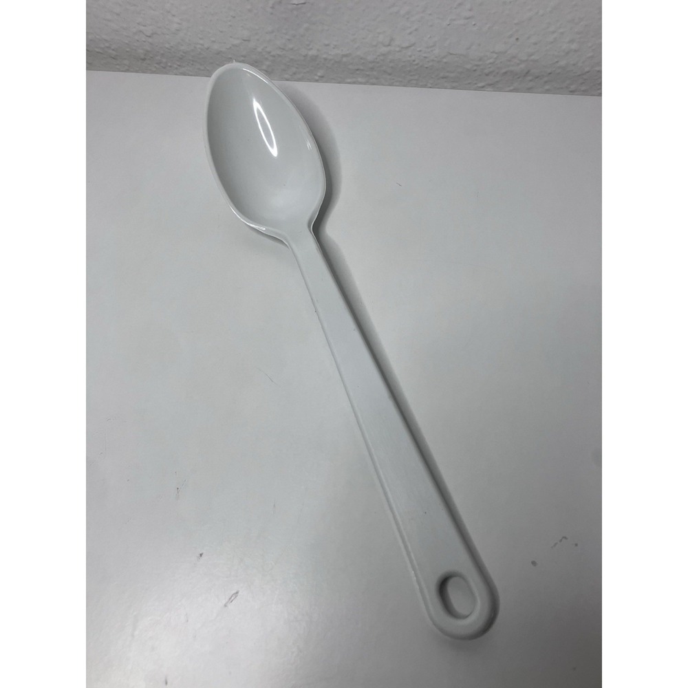 Vintage Tailor Made Products USA Nylon Solid‎ 12" White Spoon